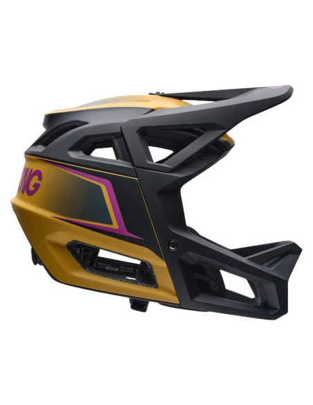 Casque VTT intégral Fox Proframe RS Heatstack Jaune/Noir