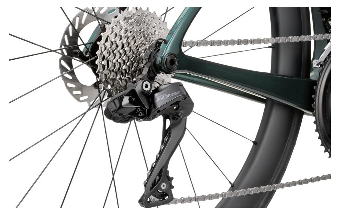 CANNONDALE SuperSix EVO 5 Vert d'arsenic - 2027