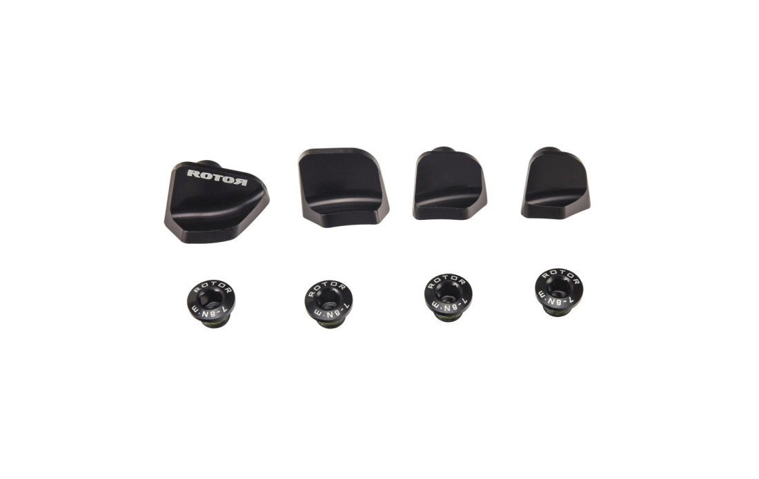 Cache vis Rotor branche pédalier Shimano R8000