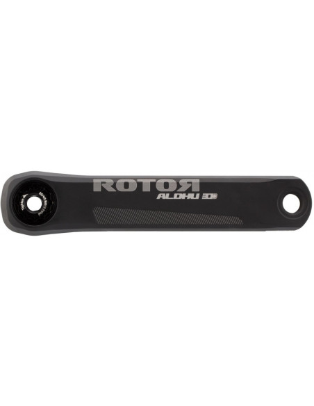 Manivelles Rotor Aldhu 3D+ 172.5 mm - Noires