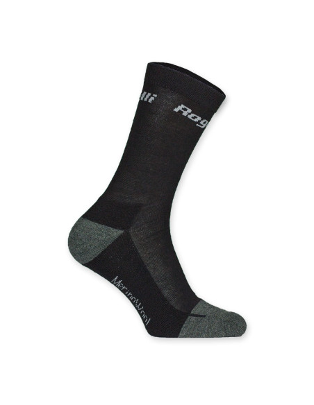 Chaussettes hiver Rogelli Merino Noir/gris
