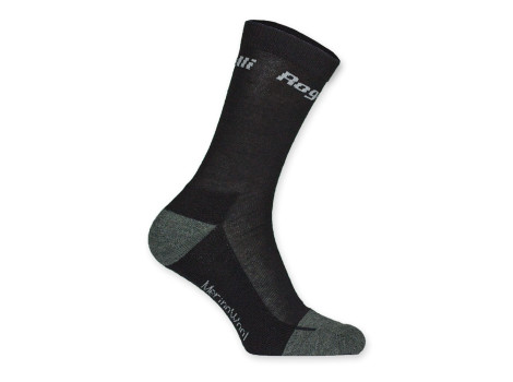 Chaussettes hiver Rogelli Merino Noir/gris